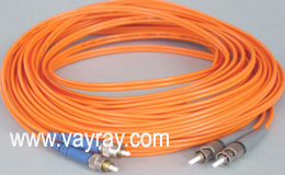 Multimode Duplex ST FC Fiber Optic Patch Cable