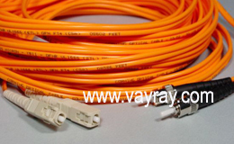 Multimode Duplex SC ST Fiber Optic Patch Cable
