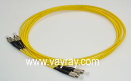 Single mode Duplex FC to FC Fiber Optic Patch Cable